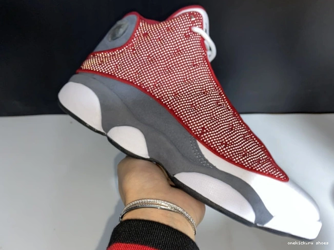 Cheap 13 Air Red Flint Retro Grey 414571-600 Jordan Gym 0622